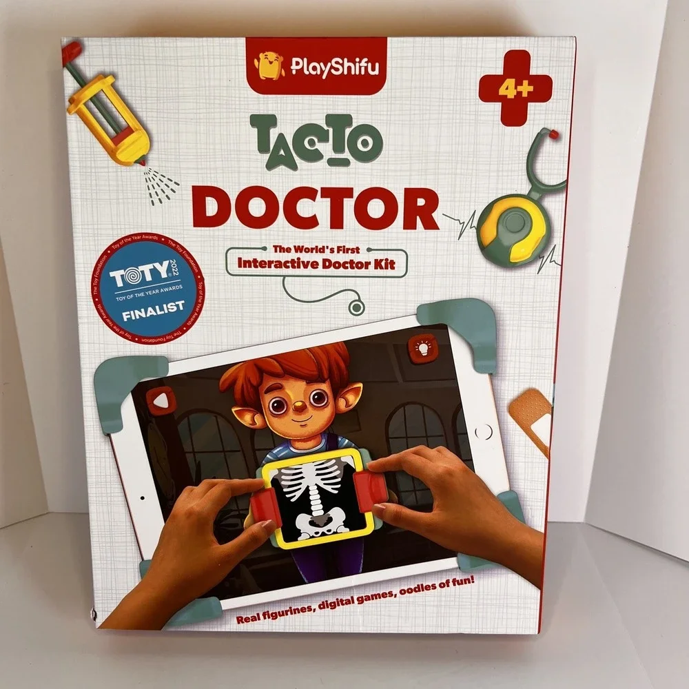 PlayShifu Tacto Doctor STEM Toy Kids Ages 4+ Red Excellent Interactive AR Kit